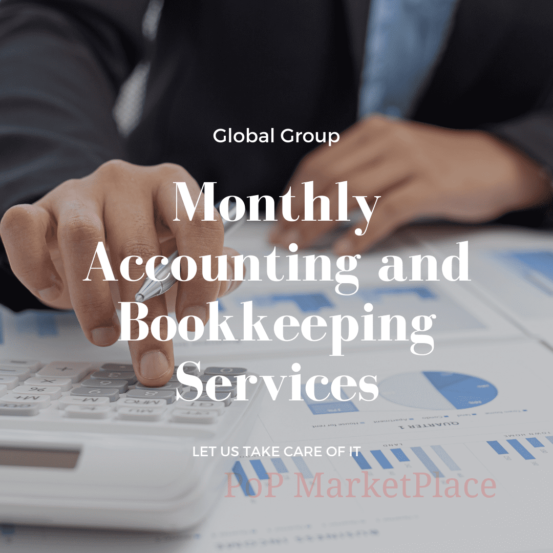 Monthly Accounting and Bookkeeping Services